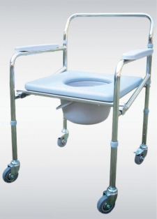 Scaun tip WC cu roti, pliabil