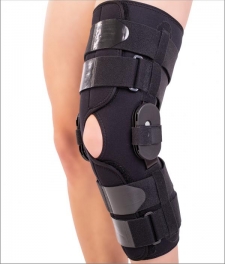 SRT309 GENU REHA PO, Orteza de genunchi mobila cu articulatii reglabile